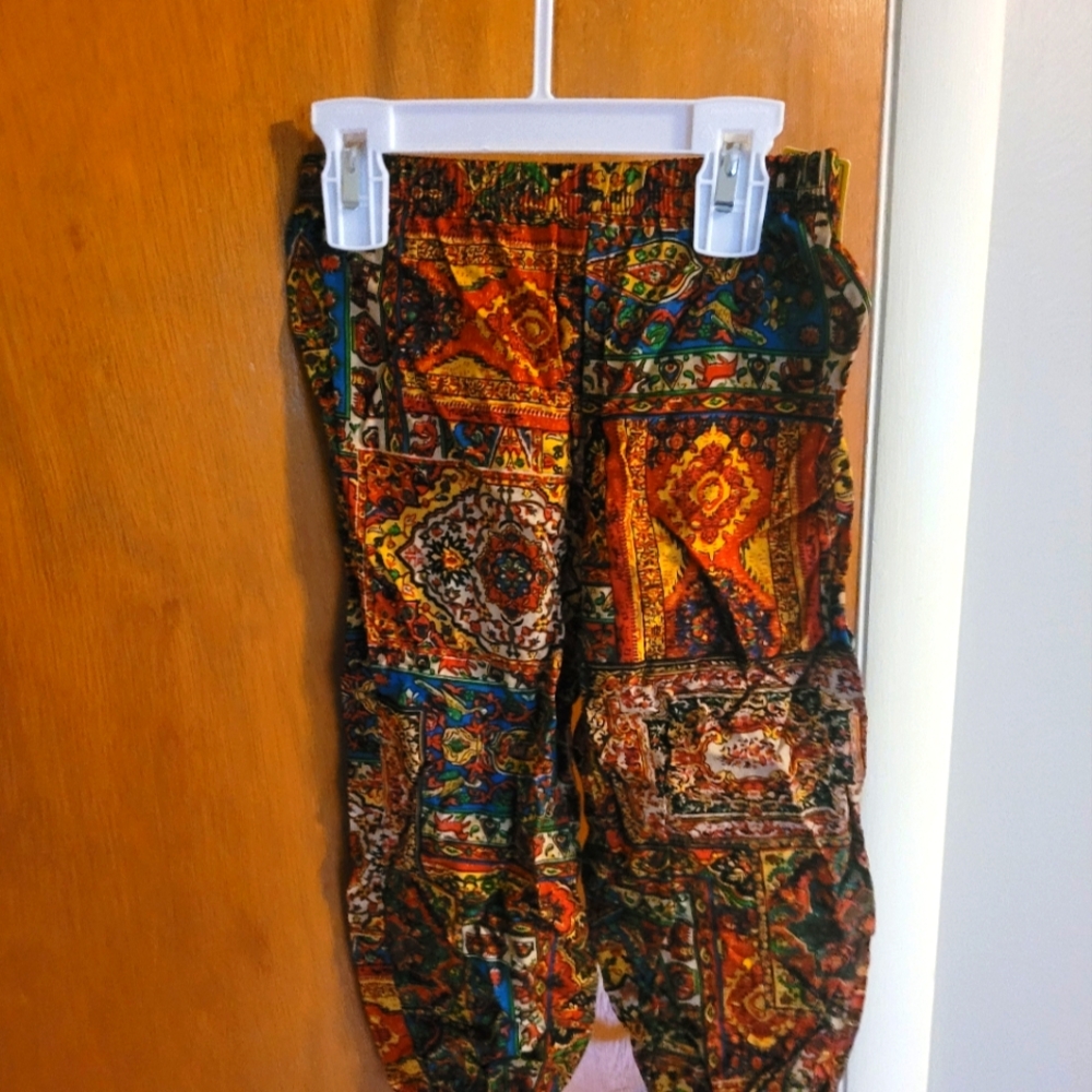 Shein Colorful Patterned Toddler Pants NWT